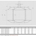 Кран шаровый КШПП DN400 PN25, ALSO